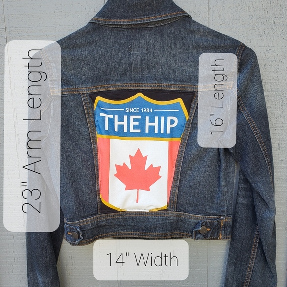 Custom Vintage Canadian Jean Jacket - Picture 2 of 7